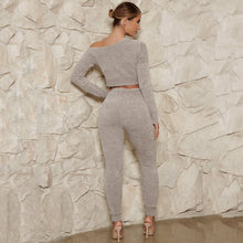 Load image into Gallery viewer, Leisure Lush Top and Pants Set
