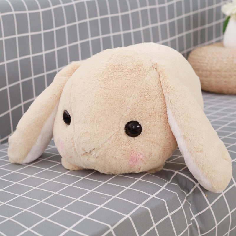 Plush Rabbit Head Pillow