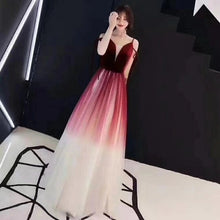 Load image into Gallery viewer, Gradiant Shaded Evening Dress
