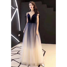 Load image into Gallery viewer, Gradiant Shaded Evening Dress
