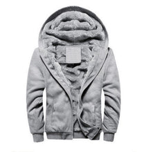 Load image into Gallery viewer, Casual Men&#39;s Thick Warm Coat Hooded Jacket
