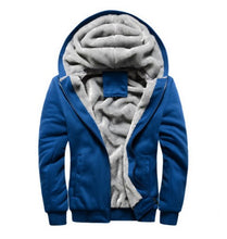 Load image into Gallery viewer, Casual Men&#39;s Thick Warm Coat Hooded Jacket
