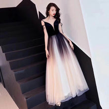 Load image into Gallery viewer, Gradiant Shaded Evening Dress
