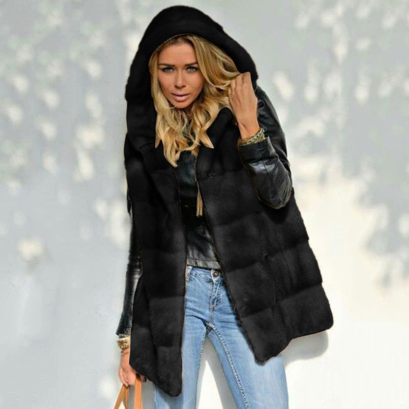 Plush Faux Fur Vest