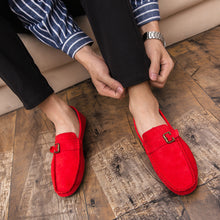 Load image into Gallery viewer, Casual PU Suede Loafers
