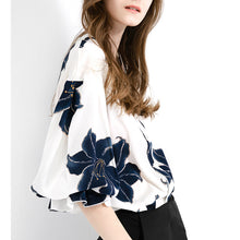 Load image into Gallery viewer, Flared 3/4 Sleeve Blouse
