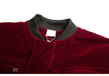 Load image into Gallery viewer, Velour Loose Fit Jacket
