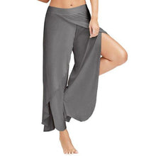 Load image into Gallery viewer, Wide Leg Split Harem Pants
