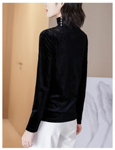 Load image into Gallery viewer, Shimmering Velvet Sweater
