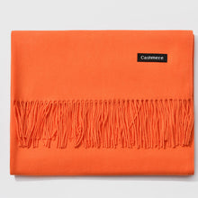 Load image into Gallery viewer, Fringed Plush Cashmere Scarves
