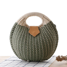 Load image into Gallery viewer, Round Rattan Handbag in Great Colors
