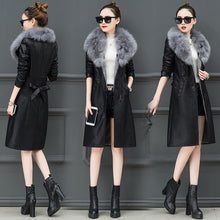 Load image into Gallery viewer, Fur Collar Cardigan Coat
