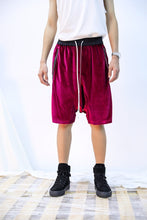 Load image into Gallery viewer, Velour Relaxed Athletic Shorts
