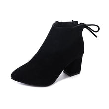 Load image into Gallery viewer, Pointed Toe Low Heeled Boots
