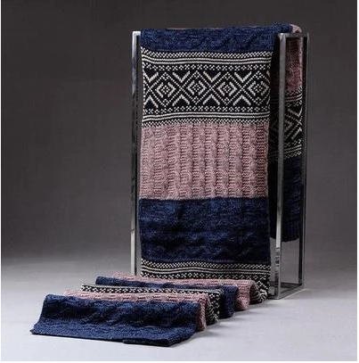 Knitted Long Scarves