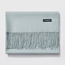 Load image into Gallery viewer, Fringed Plush Cashmere Scarves
