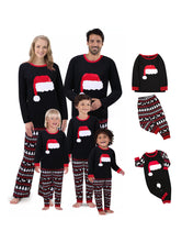 Load image into Gallery viewer, Santa Hat Holiday Pajamas Set
