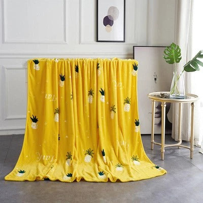 Golden Pineapple Blanket