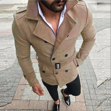 Load image into Gallery viewer, Double-breasted Casual Wool Coat
