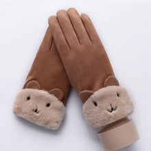 Load image into Gallery viewer, Suede Kitten Gloves
