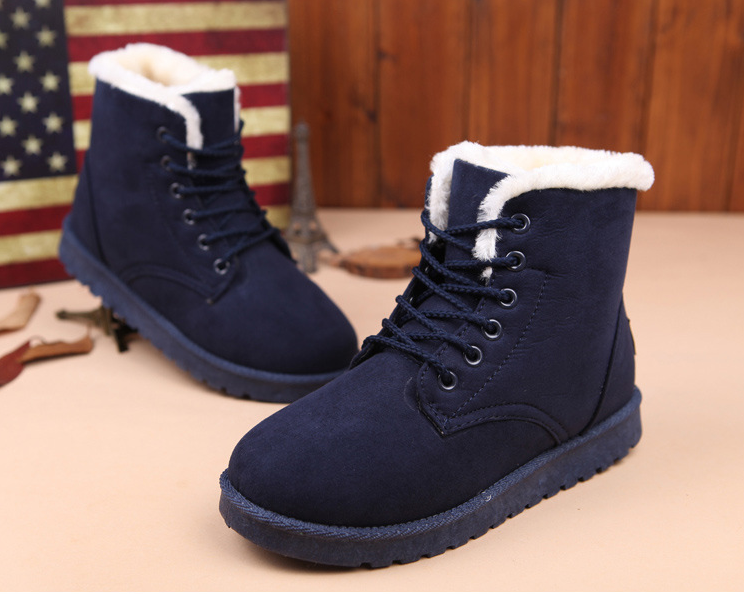 Warm Lined Women's Stylish Ankle Boot