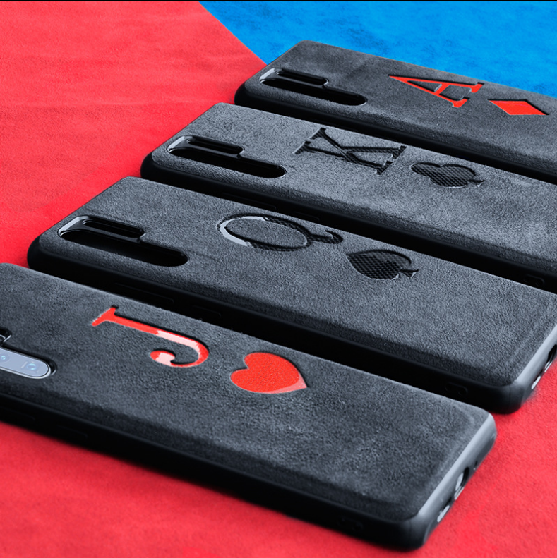 Suede Carbon Phone Case