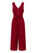 Load image into Gallery viewer, Button Accented Jumpsuit
