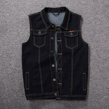 Load image into Gallery viewer, Stylish Denim Vest
