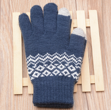 Load image into Gallery viewer, Warm Jacquard Gloves
