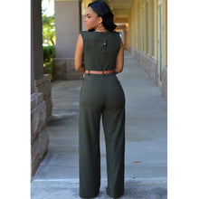 Load image into Gallery viewer, Casual Classic Belted Jumpsuits
