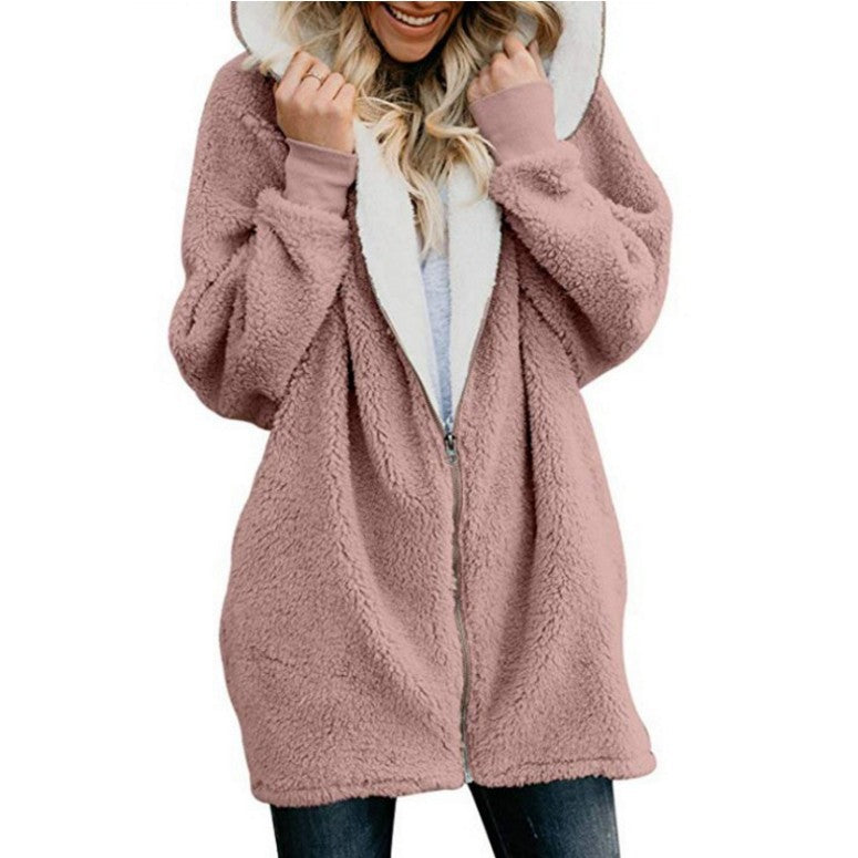 Cozy Lamb Lined Textured Jacket