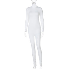 Load image into Gallery viewer, Spandex &amp; Fleece Fitted Jumpsuit
