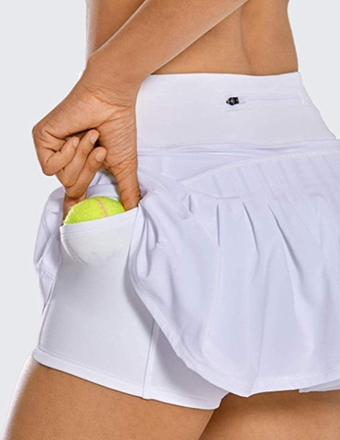 Pleated Sports Skort