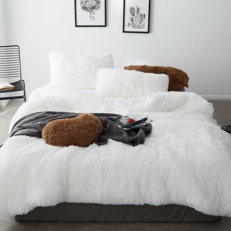 Plush Cushiony Solid Bedding