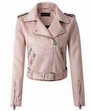 Load image into Gallery viewer, Suede Short Stylish Women&#39;s Jacket
