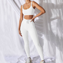 Load image into Gallery viewer, Athletic Crop Top and Pants Set
