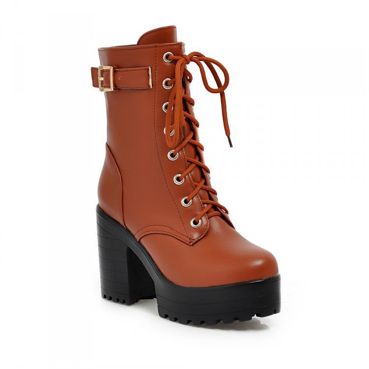 Square Heeled Boots