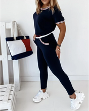 Load image into Gallery viewer, Casual Round Neck Jogger Set
