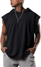 Load image into Gallery viewer, Hooded Athletic Sleeveless Vest
