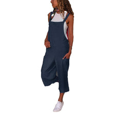 Load image into Gallery viewer, Cotton Casual Loose  Jumpsuit
