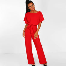 Load image into Gallery viewer, Simply Chic Belted Jumpsuit
