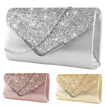 Load image into Gallery viewer, Sequines &amp; Satin Evening Handbags
