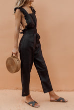 Load image into Gallery viewer, Ruffled Sleeveless Cotton Jumpsuit
