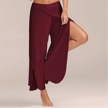 Load image into Gallery viewer, Wide Leg Split Harem Pants
