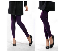 Load image into Gallery viewer, Autumn Brushed Warm Solid Color Leggings
