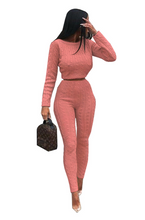 Load image into Gallery viewer, Comfy Two-piece Sweater Pant Set
