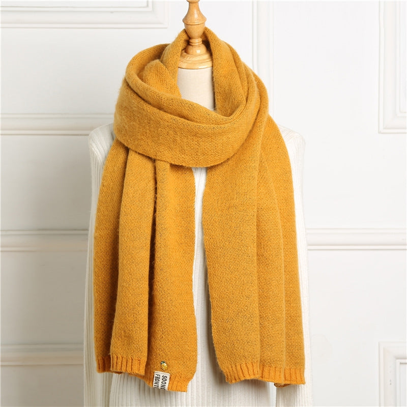 Long Super Soft Solid Color Scarves