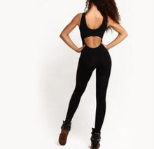 Load image into Gallery viewer, Mesh Active Workout Jumpsuit
