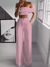 Load image into Gallery viewer, Strapeless Top &amp; Pants Set
