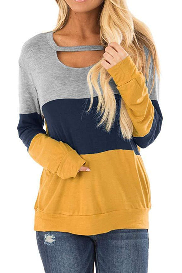 Bold Color Round Neck Jersey